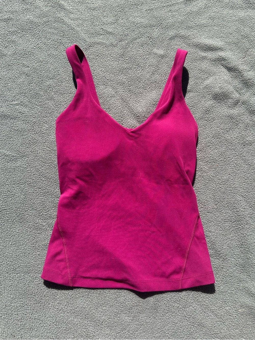 lululemon Align athletica Magenta V‑Neck Tank Top